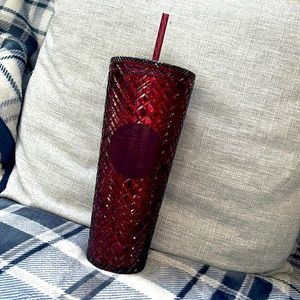 STARBUCKS Merlot Jeweled Venti 24oz Cup